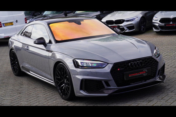 Audi RS5 Coupé 2.9 TFSI RS 5 Quattro | Keramische remmerij | Carbon binnen+buiten | Massage stoelen | HUD | Bang&Olufsen | Virtual