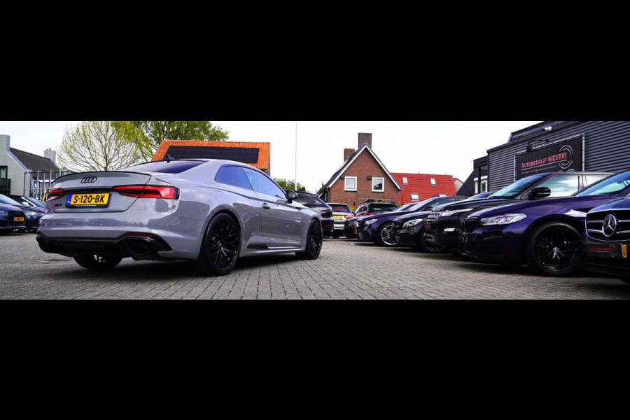 Audi RS5 Coupé 2.9 TFSI RS 5 Quattro | Keramische remmerij | Carbon binnen+buiten | Massage stoelen | HUD | Bang&Olufsen | Virtual