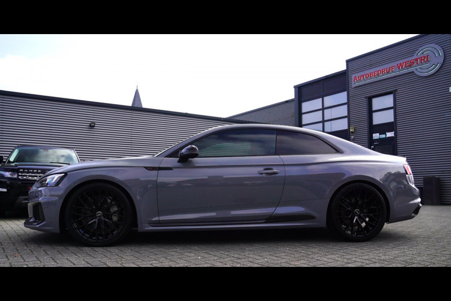 Audi RS5 Coupé 2.9 TFSI RS 5 Quattro | Keramische remmerij | Carbon binnen+buiten | Massage stoelen | HUD | Bang&Olufsen | Virtual