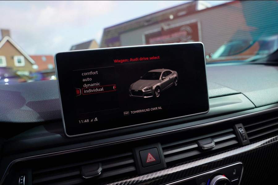 Audi RS5 Coupé 2.9 TFSI RS 5 Quattro | Keramische remmerij | Carbon binnen+buiten | Massage stoelen | HUD | Bang&Olufsen | Virtual