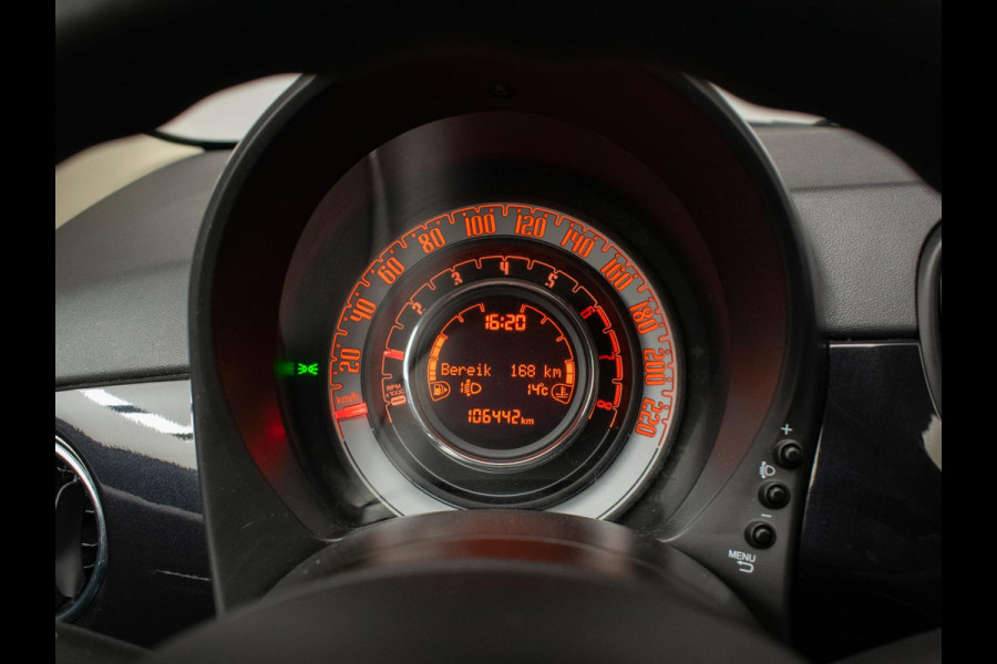 Fiat 500 0.9 TwinAir Turbo Popstar Sport (LED,AIRCO,ELEKTRISCH PAKKET,MULTIFUNCIONEEL STUUR,SPORTSTOELEN,LM VELGEN,NETTE STAAT)