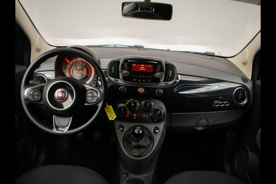 Fiat 500 0.9 TwinAir Turbo Popstar Sport (LED,AIRCO,ELEKTRISCH PAKKET,MULTIFUNCIONEEL STUUR,SPORTSTOELEN,LM VELGEN,NETTE STAAT)