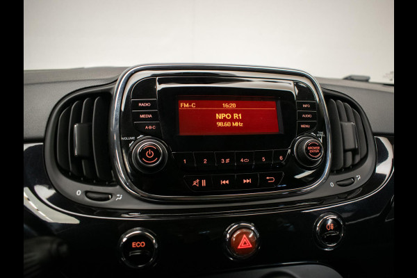 Fiat 500 0.9 TwinAir Turbo Popstar Sport (LED,AIRCO,ELEKTRISCH PAKKET,MULTIFUNCIONEEL STUUR,SPORTSTOELEN,LM VELGEN,NETTE STAAT)