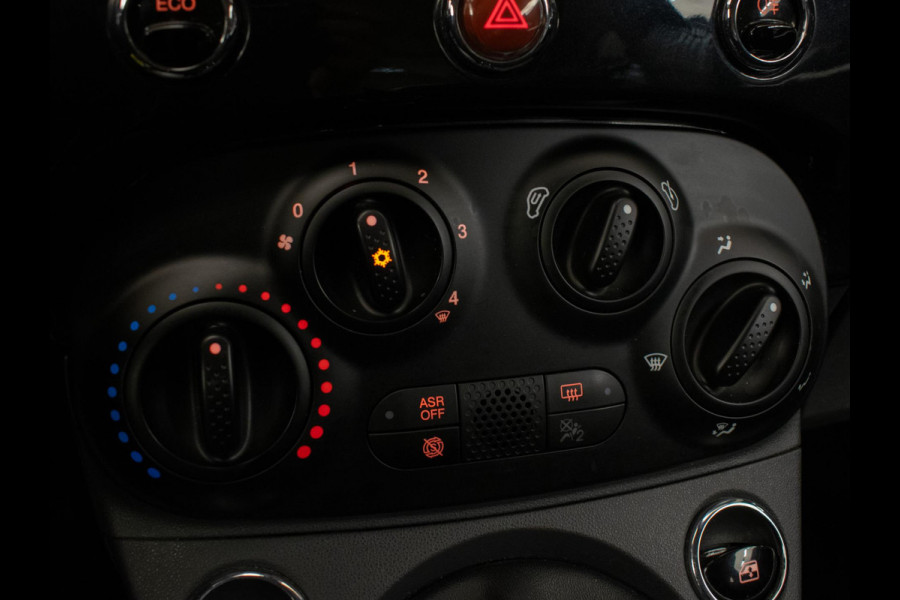 Fiat 500 0.9 TwinAir Turbo Popstar Sport (LED,AIRCO,ELEKTRISCH PAKKET,MULTIFUNCIONEEL STUUR,SPORTSTOELEN,LM VELGEN,NETTE STAAT)