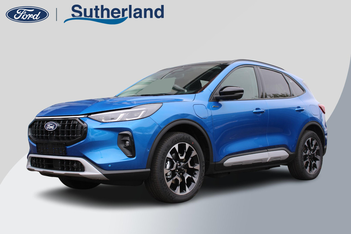 Ford Kuga 2.5 PHEV Active X | Panoramadak | Technology Pack | Winter Pack | Wegklapbare trekhaak | 19 inch lichtmetalen velgen | Reservewiel | Prijs incl. 4.000 Ford voordeel Ford Kuga 2.5 PHEV Active X | Panoramadak | Technology Pack | Winter Pack | Wegklapbare trekhaak | 19 inch lichtmetalen velgen | Reservewiel | Prijs incl. 4.000 Ford voordeel