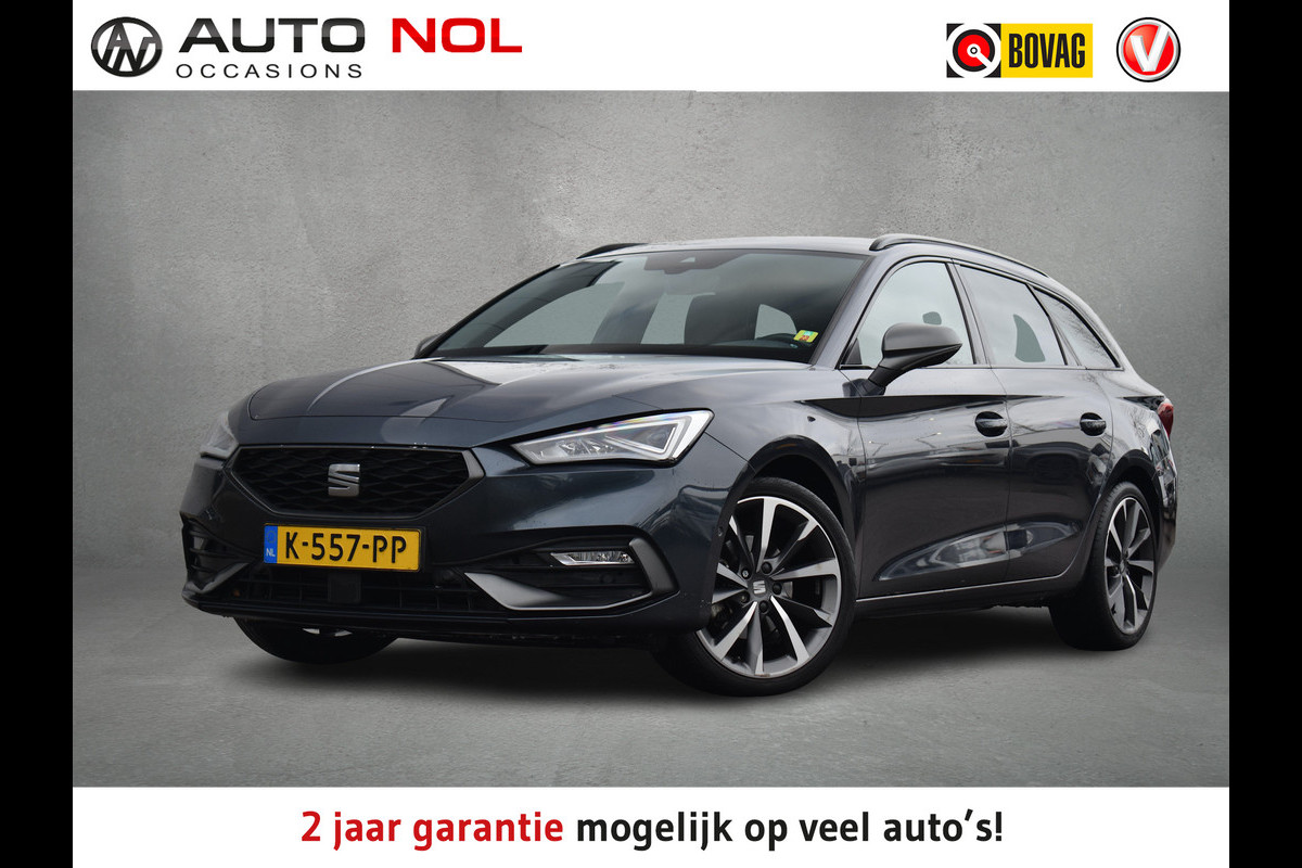 Seat Leon Sportstourer 1.5 eTSI FR Launch Edition | Automaat | Trekhaak | CarPlay | Half Leer | Virtual Seat Leon Sportstourer 1.5 eTSI FR Launch Edition | Automaat | Trekhaak | CarPlay | Half Leer | Virtual
