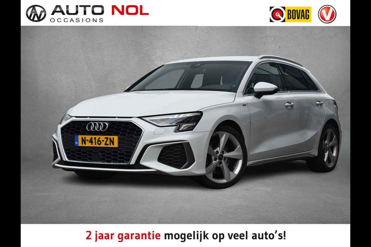 Audi A3 Sportback 35 TFSI S edition | 2x S-Line | Virtual | Stoelverwarming | Climate Audi A3 Sportback 35 TFSI S edition | 2x S-Line | Virtual | Stoelverwarming | Climate
