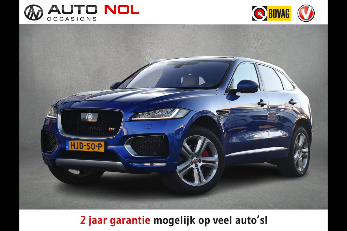 Jaguar F-Pace 3.0 S First Edition AWD | 381 pk | Meridian | Apple CarPlay | Pano | HUD Jaguar F-Pace 3.0 S First Edition AWD | 381 pk | Meridian | Apple CarPlay | Pano | HUD