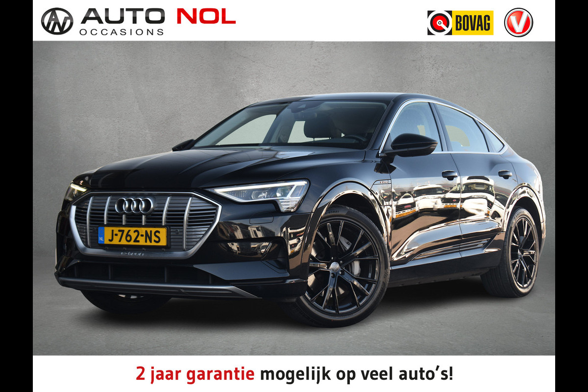 Audi e-tron Sportback 50 quattro Business edition 71 kWh | Luchtvering | Mem. Seats | Virtual | 21” LM | GT Audi e-tron Sportback 50 quattro Business edition 71 kWh | Luchtvering | Mem. Seats | Virtual | 21” LM | GT