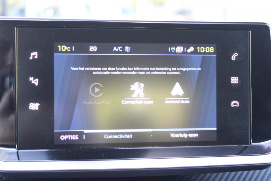 Peugeot e-208 EV STYLE 136PK 50 kWh | 3-FASE | ACHTERUITRIJ CAMERA | DAB+ RADIO | CLIMATE CONTROL | CRUISE CONTROL | LICHTMETALEN VELGEN | APPLE CARPLAY/ANDROID AUTO | KEYLESS START | LED KOPLAMPEN |
