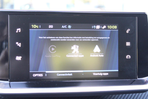 Peugeot e-208 EV STYLE 136PK 50 kWh | 3-FASE | ACHTERUITRIJ CAMERA | DAB+ RADIO | CLIMATE CONTROL | CRUISE CONTROL | LICHTMETALEN VELGEN | APPLE CARPLAY/ANDROID AUTO | KEYLESS START | LED KOPLAMPEN |