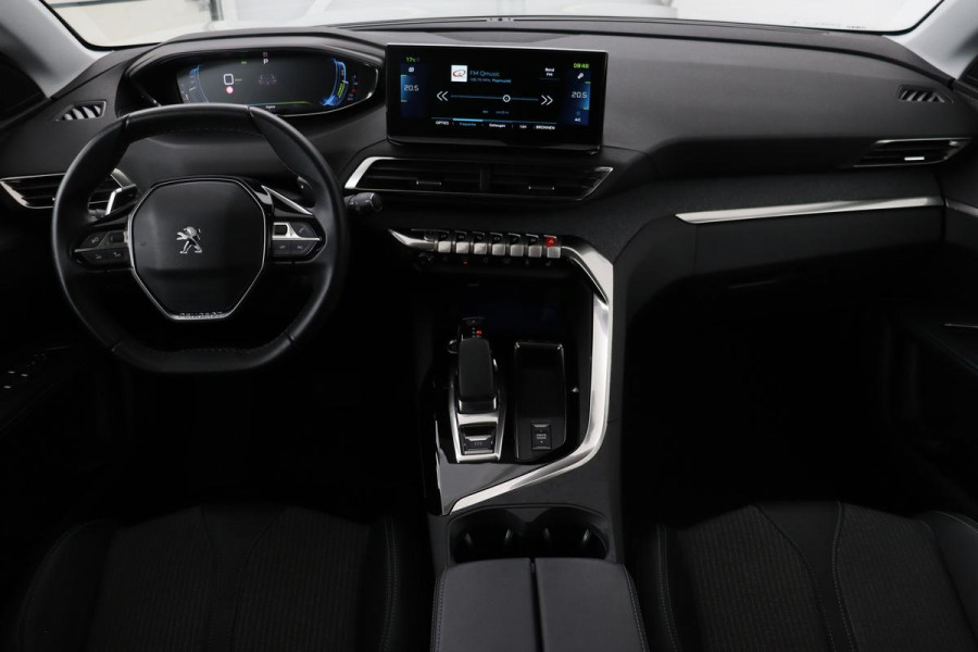Peugeot 3008 1.6 HYbrid 225 Allure | Stoelverwarming | Carplay | Adaptive cruise | Full LED | Keyless | Camera | Navigatie | Dodehoek detectie | Half leder