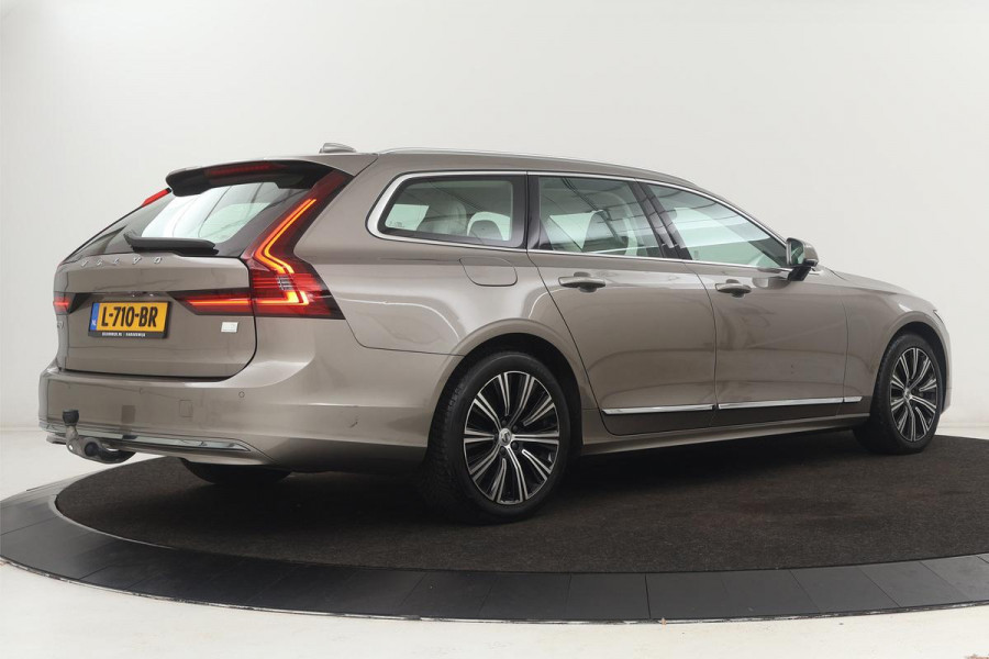 Volvo V90 2.0 T6 AWD Recharge Business Pro | Trekhaak | Leder | Stoel & stuurverwarming | Harman/Kardon | Adaptive cruise | Camera | Carplay | Keyless | Navigatie