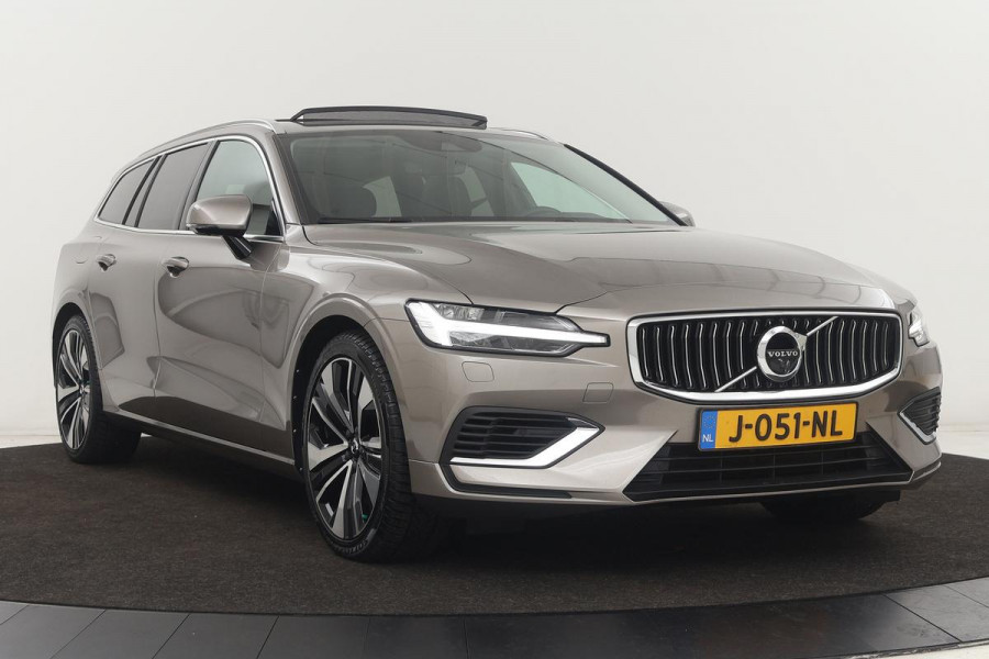 Volvo V60 2.0 T6 Recharge AWD Business Pro | Panoramadak | Head-Up | Leder | 360 camera | Stoel & stuurverwarming | Harman/Kardon | Keyless | Full LED | Carplay | Navigatie