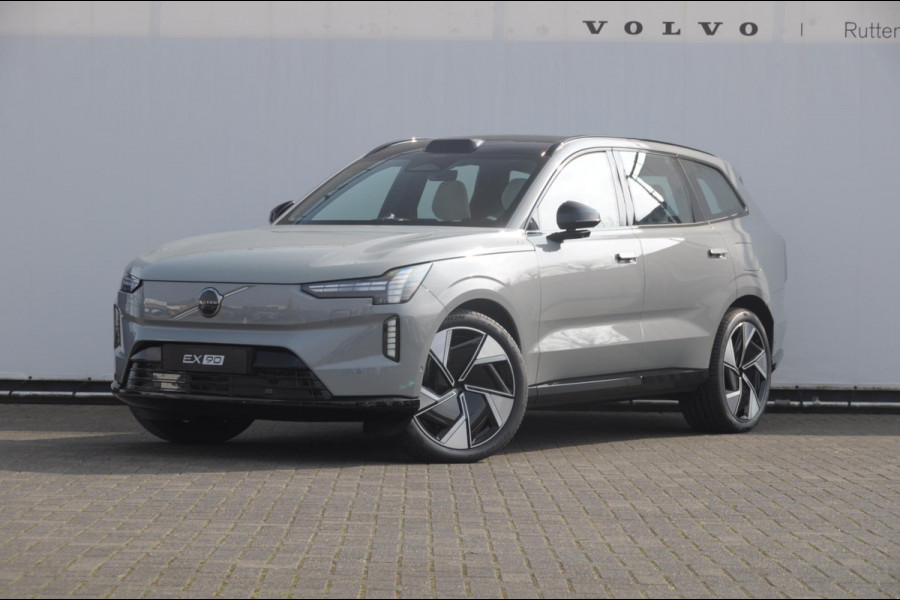 Volvo EX90 Twin Motor Performance Ultra 7p. 111 kWh Luchtvering / Bowers & Wilkins audio / Elektrich bedienbare voorstoelen / Massage / Memory seats / Head-up display / Panoramadak / BLIS / 360 Camera /
