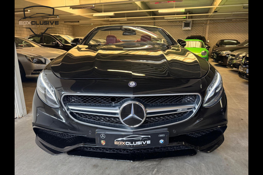 Mercedes-Benz S-Klasse Cabrio AMG 63 4Matic Nightvision/Luchtvering/Headup/Burmester/Stoelkoeling/Verwarming