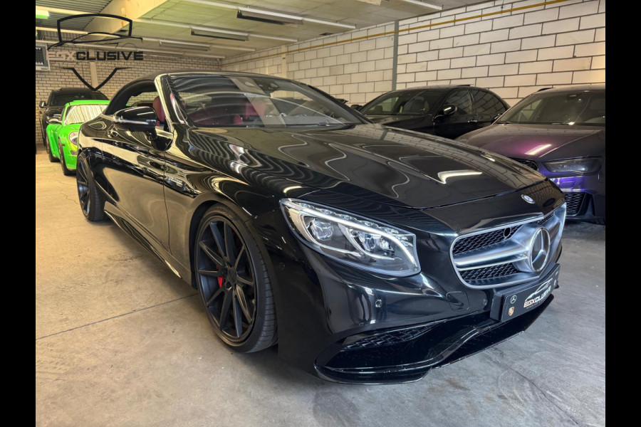 Mercedes-Benz S-Klasse Cabrio AMG 63 4Matic Nightvision/Luchtvering/Headup/Burmester/Stoelkoeling/Verwarming