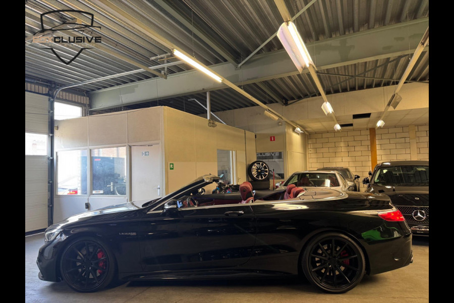 Mercedes-Benz S-Klasse Cabrio AMG 63 4Matic Nightvision/Luchtvering/Headup/Burmester/Stoelkoeling/Verwarming