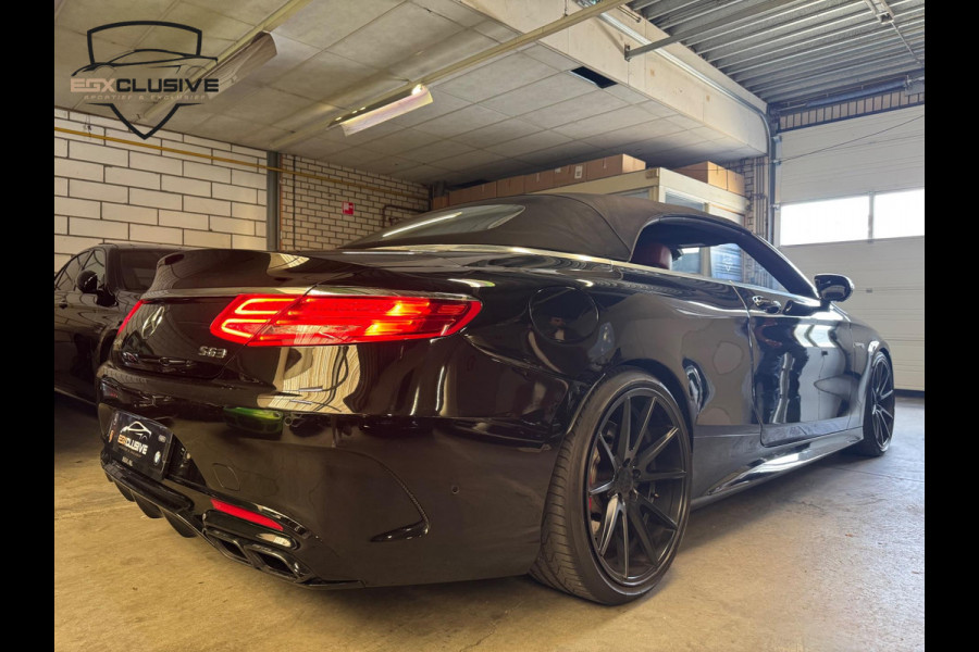 Mercedes-Benz S-Klasse Cabrio AMG 63 4Matic Nightvision/Luchtvering/Headup/Burmester/Stoelkoeling/Verwarming