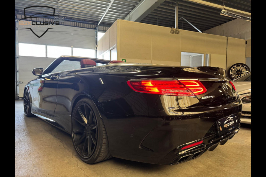 Mercedes-Benz S-Klasse Cabrio AMG 63 4Matic Nightvision/Luchtvering/Headup/Burmester/Stoelkoeling/Verwarming