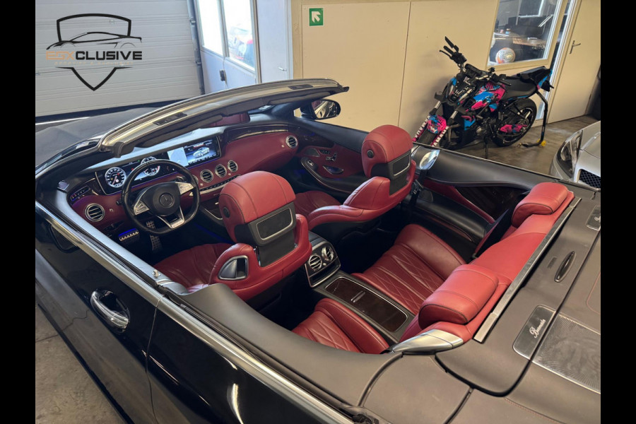 Mercedes-Benz S-Klasse Cabrio AMG 63 4Matic Nightvision/Luchtvering/Headup/Burmester/Stoelkoeling/Verwarming