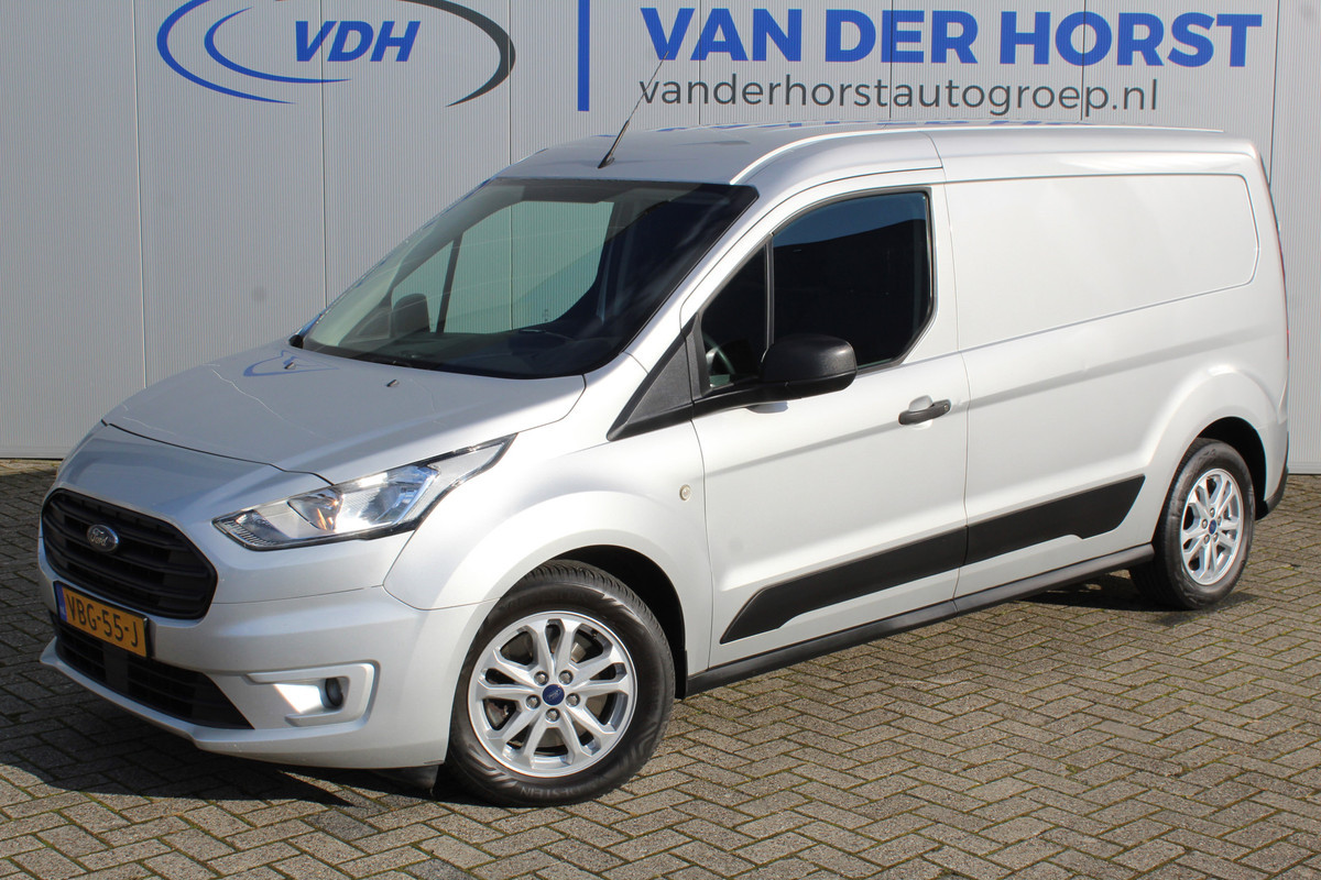 Ford Transit Connect 1.5-100pk EcoBlue L2. Erg nette Ford Transit Connect L2 / verlengde uitvoering. Airco, telefoonvoorbereiding, trekhaak, verwarmd voorraam, mistverlichting, LM wielen, metallic lak, bijrijdersbank etc Ford Transit Connect 1.5-100pk EcoBlue L2. Erg nette Ford Transit Connect L2 / verlengde uitvoering. Airco, telefoonvoorbereiding, trekhaak, verwarmd voorraam, mistverlichting, LM wielen, metallic lak, bijrijdersbank etc