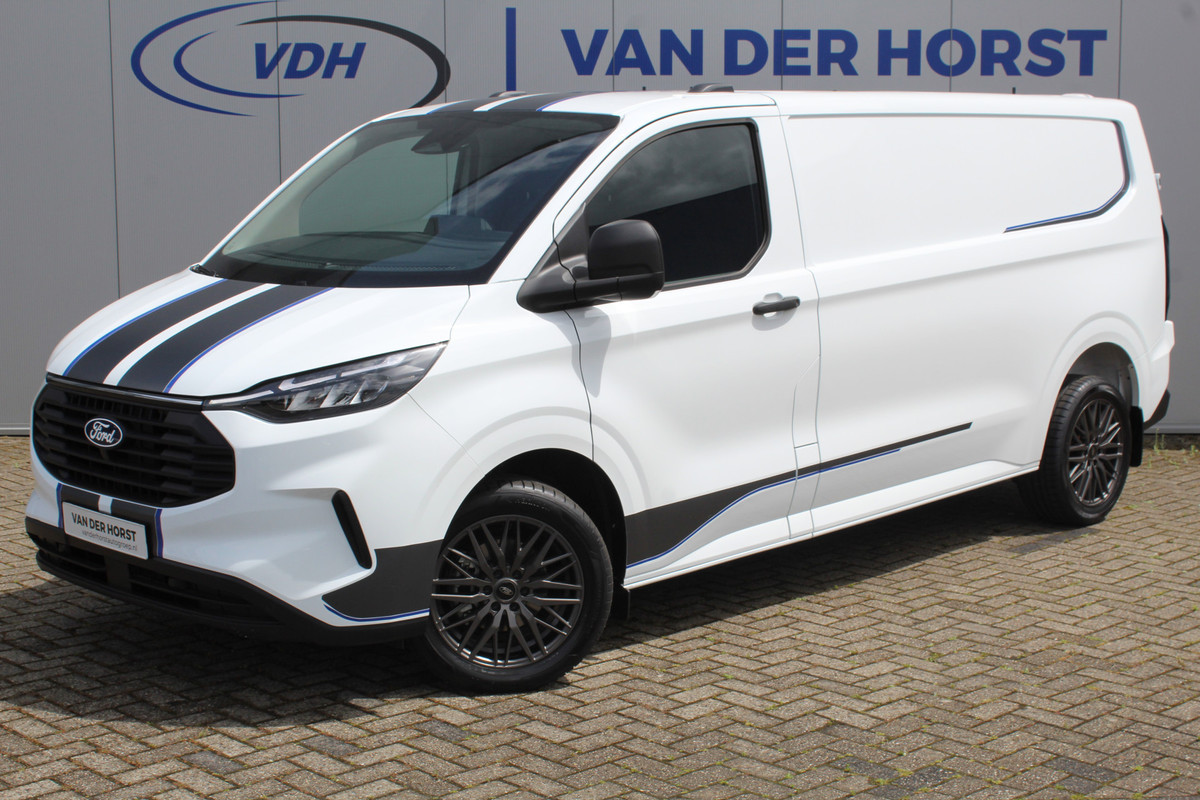 Ford Transit Custom 300 2.0-136pk EcoBlue L2H1 Trend - 'Sport Design Edition'. Overtuig u van de kwaliteiten van dit nieuwe model Ford Transit Custom ! Camera, LED koplampen, LM wielen, Cruise Control, Aut. Airco, App Connect, Winterpack etc. Ford Transit Custom 300 2.0-136pk EcoBlue L2H1 Trend - 'Sport Design Edition'. Overtuig u van de kwaliteiten van dit nieuwe model Ford Transit Custom ! Camera, LED koplampen, LM wielen, Cruise Control, Aut. Airco, App Connect, Winterpack etc.