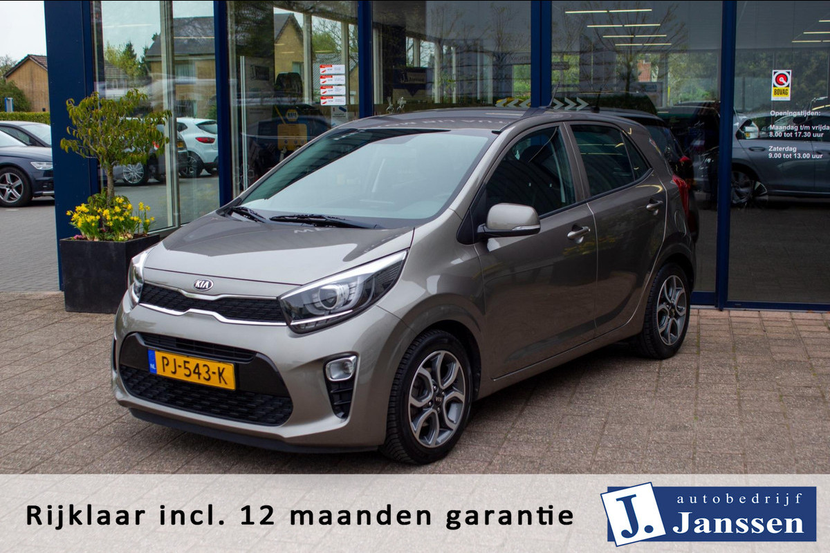 Kia Picanto 1.0 CVVT First Edition | Prijs rijklaar incl. 12 mnd garantie | LMV Airco Camera Navi Bluetooth Kia Picanto 1.0 CVVT First Edition | Prijs rijklaar incl. 12 mnd garantie | LMV Airco Camera Navi Bluetooth