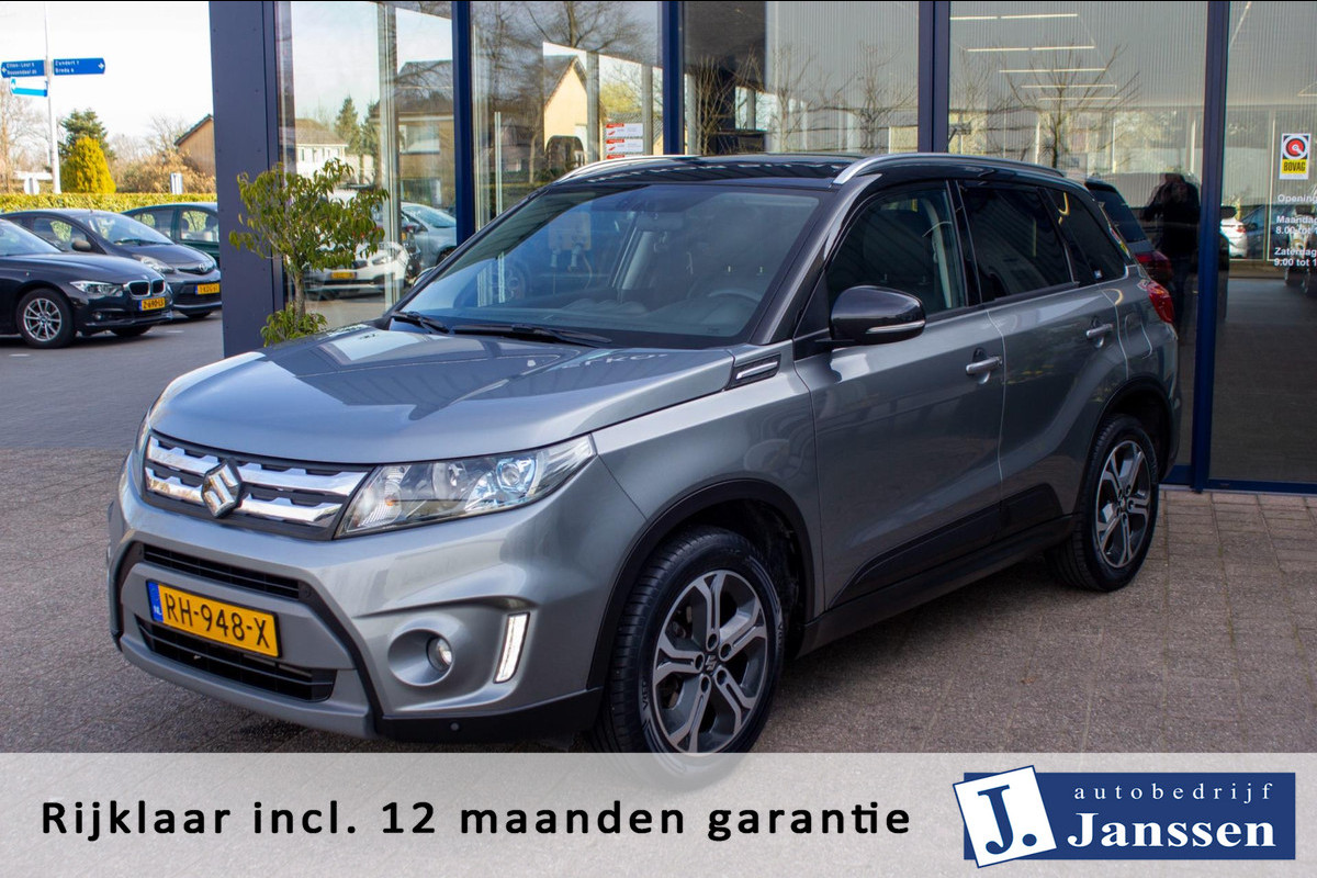 Suzuki Vitara 1.6 Exclusive |Prijs rijklaar incl. 12 mnd garantie | LMV NAV Trekhaak Panodak Bluetooth Camera Suzuki Vitara 1.6 Exclusive |Prijs rijklaar incl. 12 mnd garantie | LMV NAV Trekhaak Panodak Bluetooth Camera