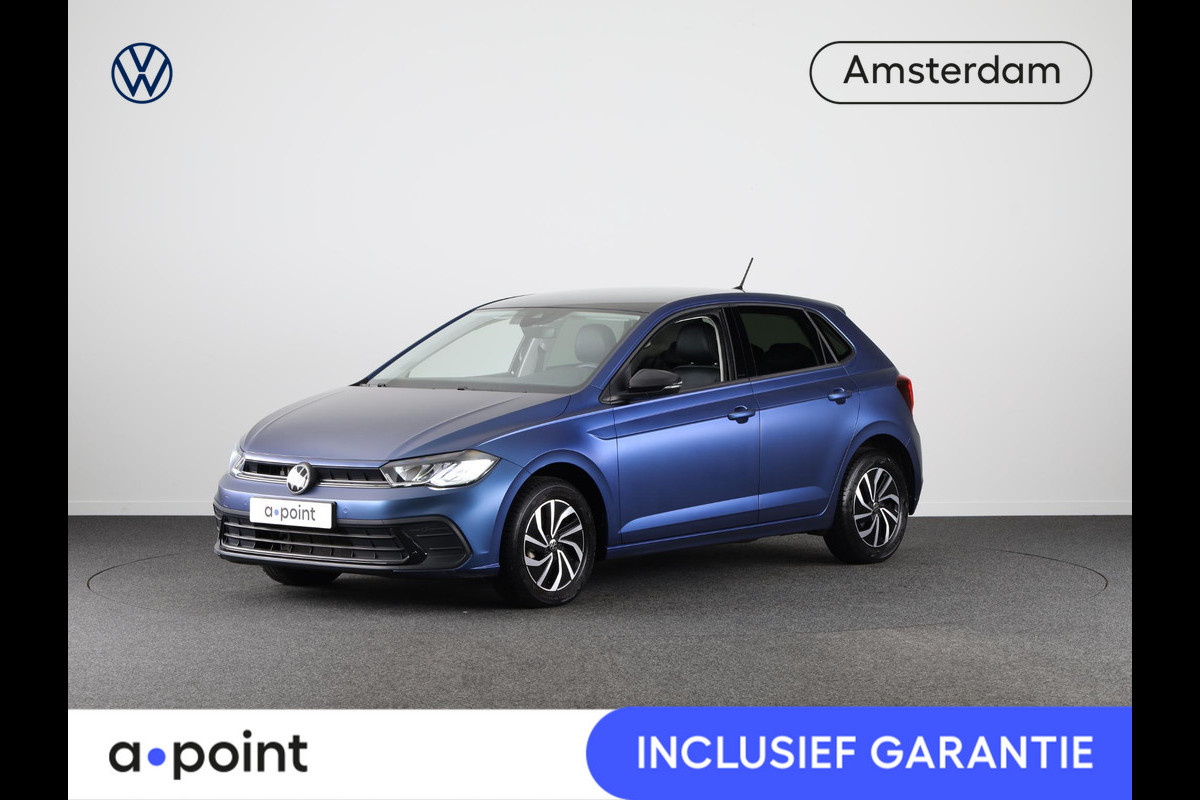 Volkswagen Polo 1.0 TSI Life 95 pk | Verlengde garantie | Navigatie via App | Parkeersensoren | Adaptieve cruise control | LED koplampen | Leer interieur Volkswagen Polo 1.0 TSI Life 95 pk | Verlengde garantie | Navigatie via App | Parkeersensoren | Adaptieve cruise control | LED koplampen | Leer interieur