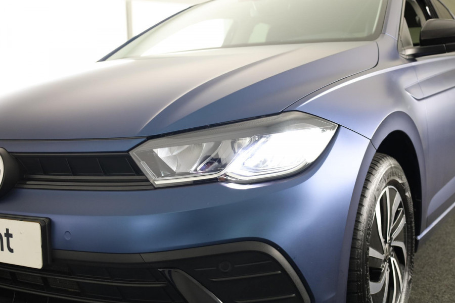 Volkswagen Polo 1.0 TSI Life 95 pk | Verlengde garantie | Navigatie via App | Parkeersensoren | Adaptieve cruise control | LED koplampen | Leer interieur
