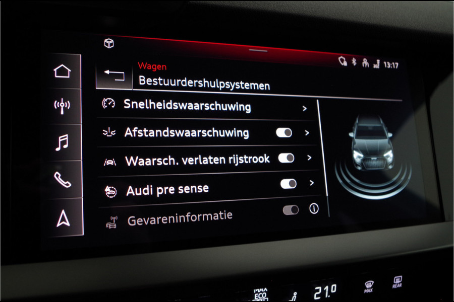 Audi A3 Sportback 30 TFSI Pro Line > Donkere Hemel/18inch/getint glas/stoelverwarming...