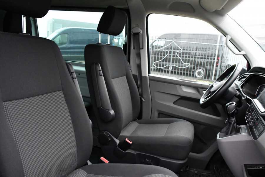 Volkswagen Transporter 2.0 TDI L2H1 32 DC Bulli Black Edition Virtual, Adaptieve Cruise, LED, Camera, Carplay, Automaat, 150PK, Multimedia, UNIEK!