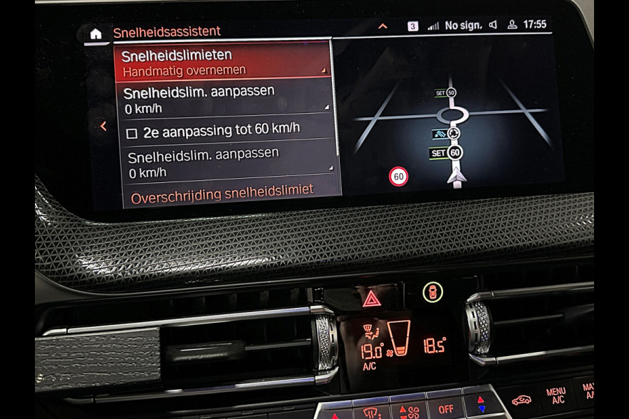 BMW 1-serie M-Sport Plus 50 Jahre | Live Cockpit Pro | Headup | Navi Prof. | Stoelverw. | H-Leder | Camera | Crystal Pook |  Ambiente Led | Carplay | 19" | Lane Assist | Pr. Glas.| Rijklaarprijs Incl. Gr. Onderhoud |10-2021.