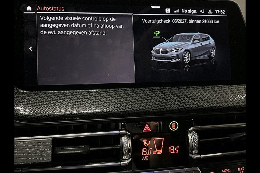 BMW 1-serie M-Sport Plus 50 Jahre | Live Cockpit Pro | Headup | Navi Prof. | Stoelverw. | H-Leder | Camera | Crystal Pook |  Ambiente Led | Carplay | 19" | Lane Assist | Pr. Glas.| Rijklaarprijs Incl. Gr. Onderhoud |10-2021.
