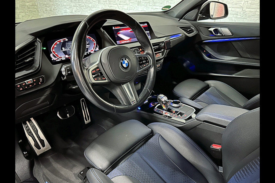BMW 1-serie M-Sport Plus 50 Jahre | Live Cockpit Pro | Headup | Navi Prof. | Stoelverw. | H-Leder | Camera | Crystal Pook |  Ambiente Led | Carplay | 19" | Lane Assist | Pr. Glas.| Rijklaarprijs Incl. Gr. Onderhoud |10-2021.