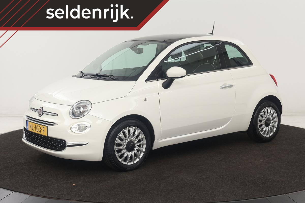 Fiat 500 0.9 TwinAir Turbo Lounge | Panoramadak | Climate control | Navigatie | Bluetooth