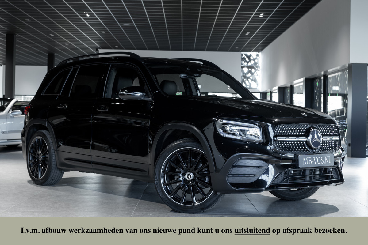Mercedes-Benz Glb 200 AMG Night|MBUX|20"|Camera|Trekhaak|Carbon Mercedes-Benz Glb 200 AMG Night|MBUX|20"|Camera|Trekhaak|Carbon
