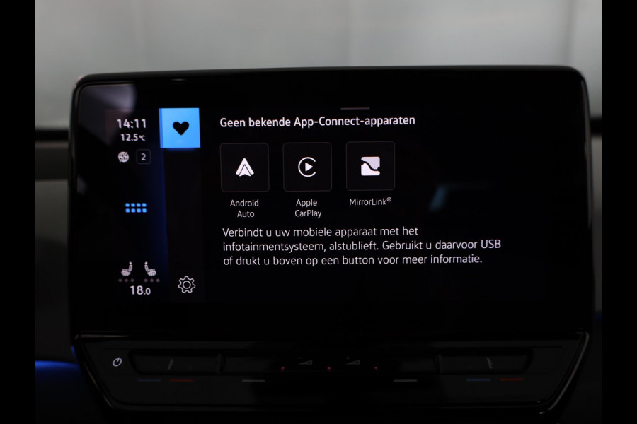 Volkswagen ID.3 Pro Edition 58 kWh 204 pk | Navigatie | Parkeersensoren (Park assist) | Achteruitrijcamera | Adaptieve cruise control | Stoelverwarming |