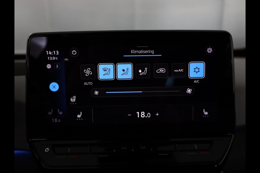 Volkswagen ID.3 Pro Edition 58 kWh 204 pk | Navigatie | Parkeersensoren (Park assist) | Achteruitrijcamera | Adaptieve cruise control | Stoelverwarming |