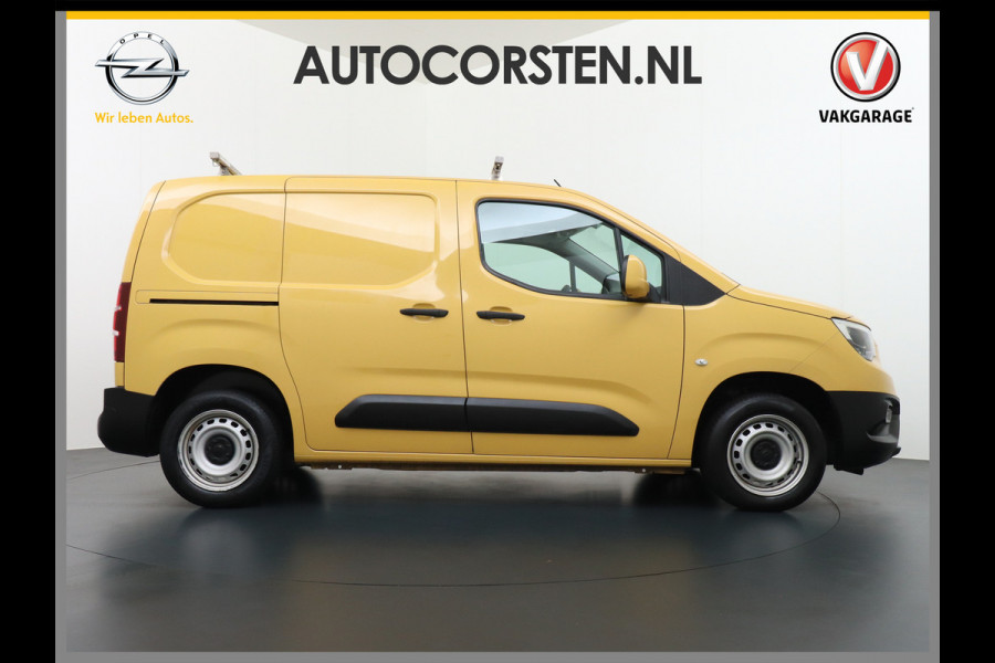 Opel Combo 1.5CDTI EURO6 10x Op voorraad! 3-Pers. ECC Cruise Control Bluetooth Elektr.ramen Elektr.spiegels+Verwarmd Centr.Vergr+ab. L1H1 E Schuifdeur Betonplex vloer Lat om Lat betimmering Allesdragers  3 zit