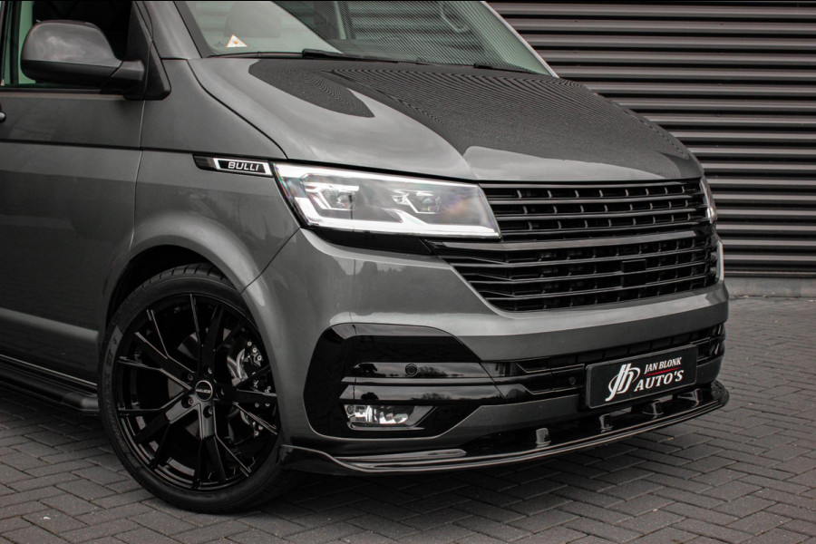 Volkswagen Transporter 2.0 TDI L2H1 30 DC BULLI 199PK DUBBEL CABINE / LEDEREN BEKLEDING / PDC / VERLAGINGSVEREN / 2X SCHUIFDEUR