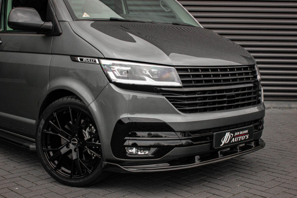 Volkswagen Transporter 2.0 TDI L2H1 30 DC BULLI 199PK DUBBEL CABINE / LEDEREN BEKLEDING / PDC / VERLAGINGSVEREN / 2X SCHUIFDEUR