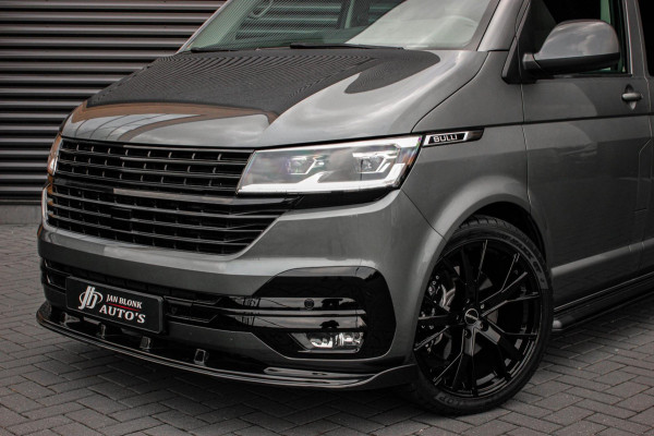 Volkswagen Transporter 2.0 TDI L2H1 30 DC BULLI 199PK DUBBEL CABINE / LEDEREN BEKLEDING / PDC / VERLAGINGSVEREN / 2X SCHUIFDEUR