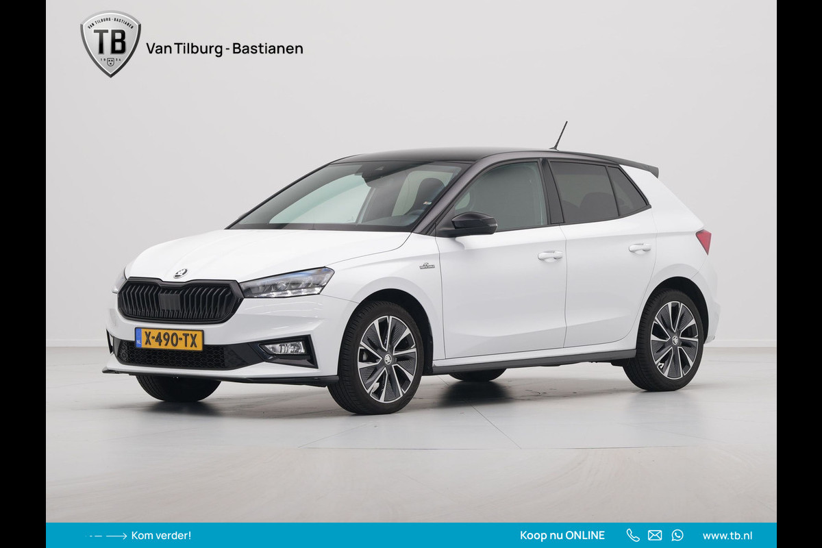Škoda Fabia 1.0 TSI 95pk Monte Carlo Navi via App Virtual Cockpit Cruise Pdc 297 Škoda Fabia 1.0 TSI 95pk Monte Carlo Navi via App Virtual Cockpit Cruise Pdc 297