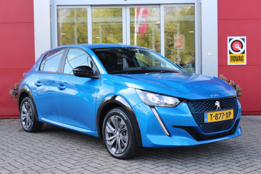 Peugeot e-208 EV STYLE 136PK 50 kWh | 3-FASE | ACHTERUITRIJ CAMERA | DAB+ RADIO | CLIMATE CONTROL | CRUISE CONTROL | LICHTMETALEN VELGEN | APPLE CARPLAY/ANDROID AUTO | KEYLESS START | LED KOPLAMPEN |