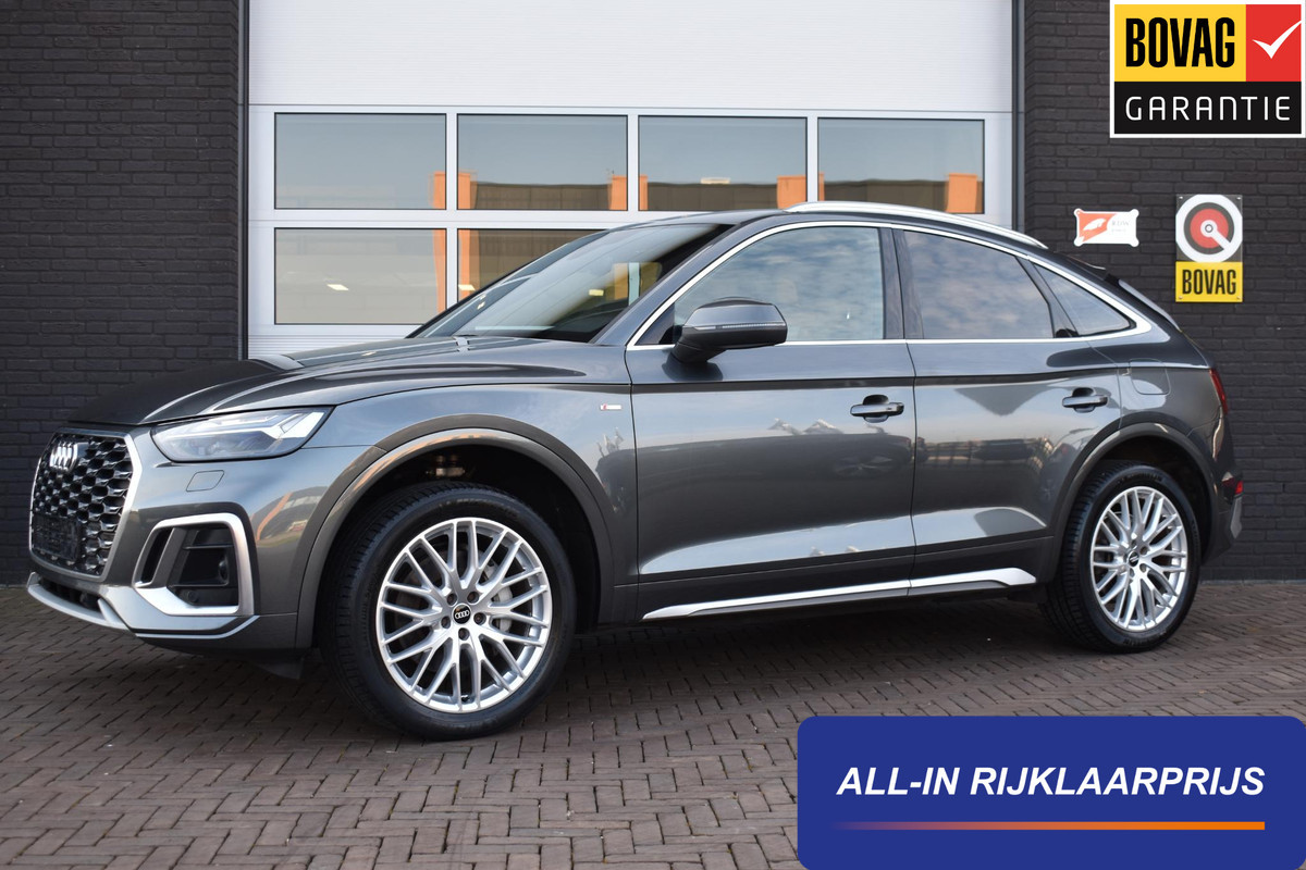 Audi Q5 Sportback 2.0 50 TFSI e Plugin-Hybrid Quattro S Tron 299PK Aut. S-Line | Navi | Camera | inkl. trekhaak | Incl. Garantie Audi Q5 Sportback 2.0 50 TFSI e Plugin-Hybrid Quattro S Tron 299PK Aut. S-Line | Navi | Camera | inkl. trekhaak | Incl. Garantie