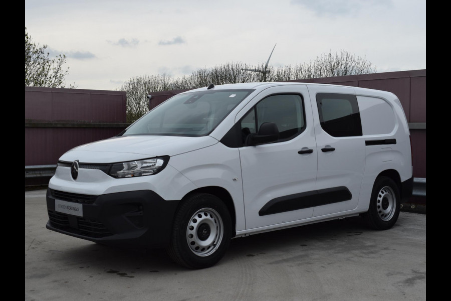 Citroën E-Berlingo 136 Flex Crewcab L2 50 kWh | 5 PERSOONS | GRIJS KENTEKEN | CARPLAY | NAVIGATIE
