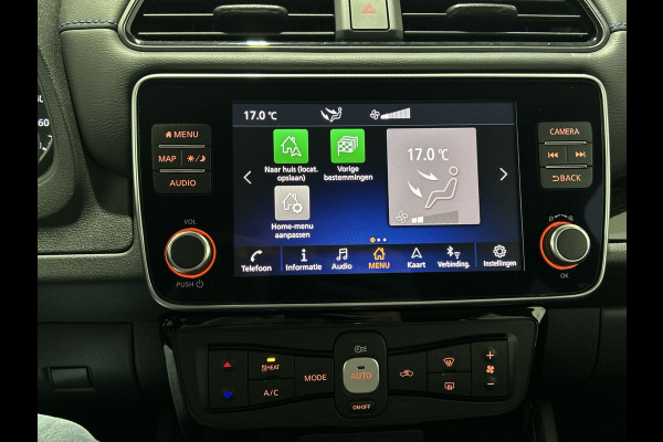 Nissan Leaf N-Connecta 39 kWh | Stoelverwarming | Rondomzicht camera | Adaptive cruise control | SoH ( batterijtest ) 93.8 % score