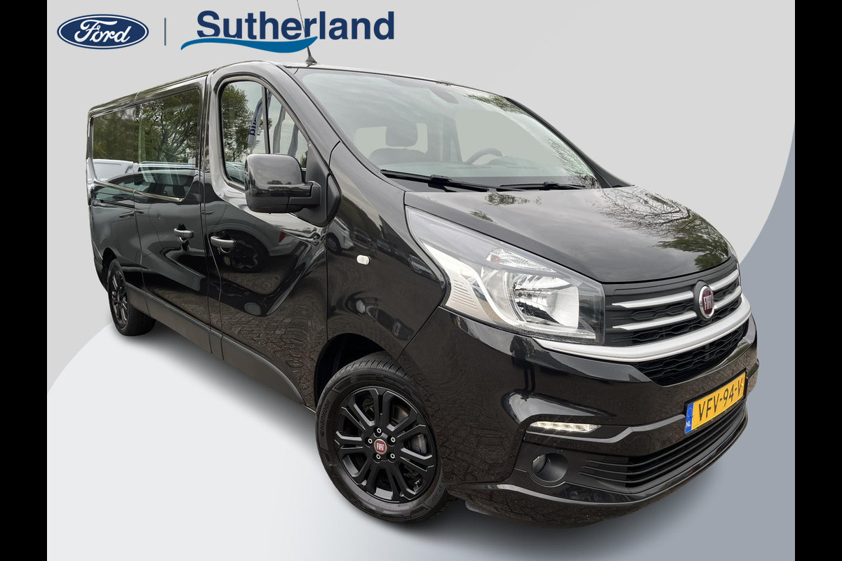 Fiat Talento 2.0 MultiJet L2H1 SX DC | SCI | 145pk| Dubbele Cabine | Trekhaak | Dub. Schuifdeur | Cruise control | Navigatie | Lichtmetaal | 5 zitplaatsen | Achteruitrijcamera | Apple Carplay / Android auto Fiat Talento 2.0 MultiJet L2H1 SX DC | SCI | 145pk| Dubbele Cabine | Trekhaak | Dub. Schuifdeur | Cruise control | Navigatie | Lichtmetaal | 5 zitplaatsen | Achteruitrijcamera | Apple Carplay / Android auto
